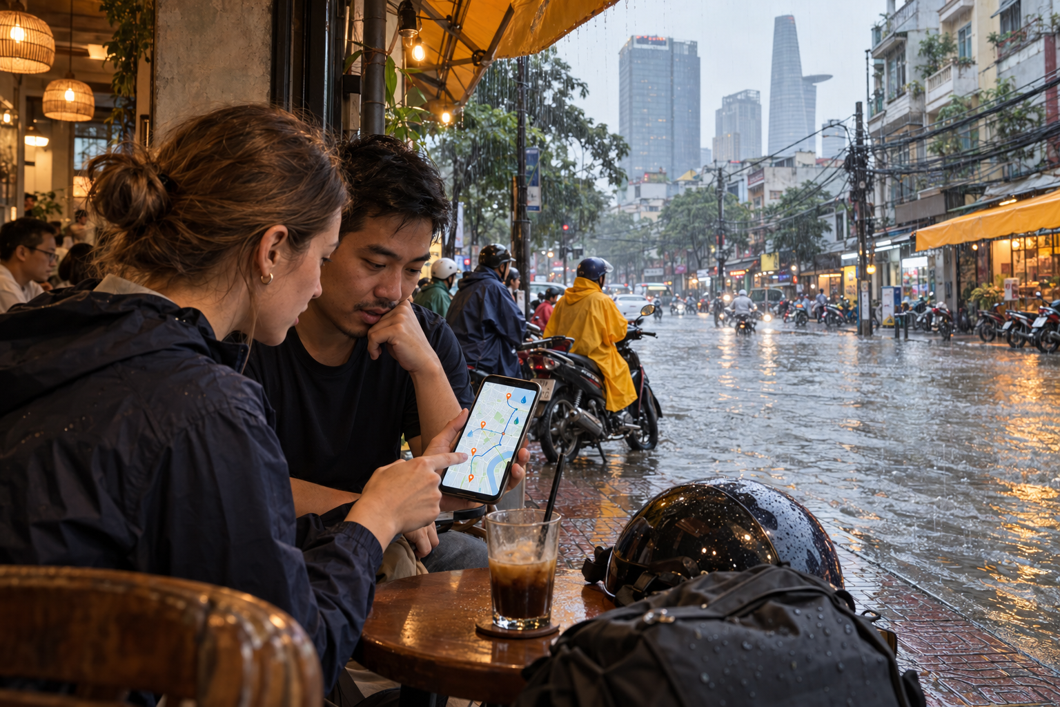 How to Check Flooded Roads in Ho Chi Minh City