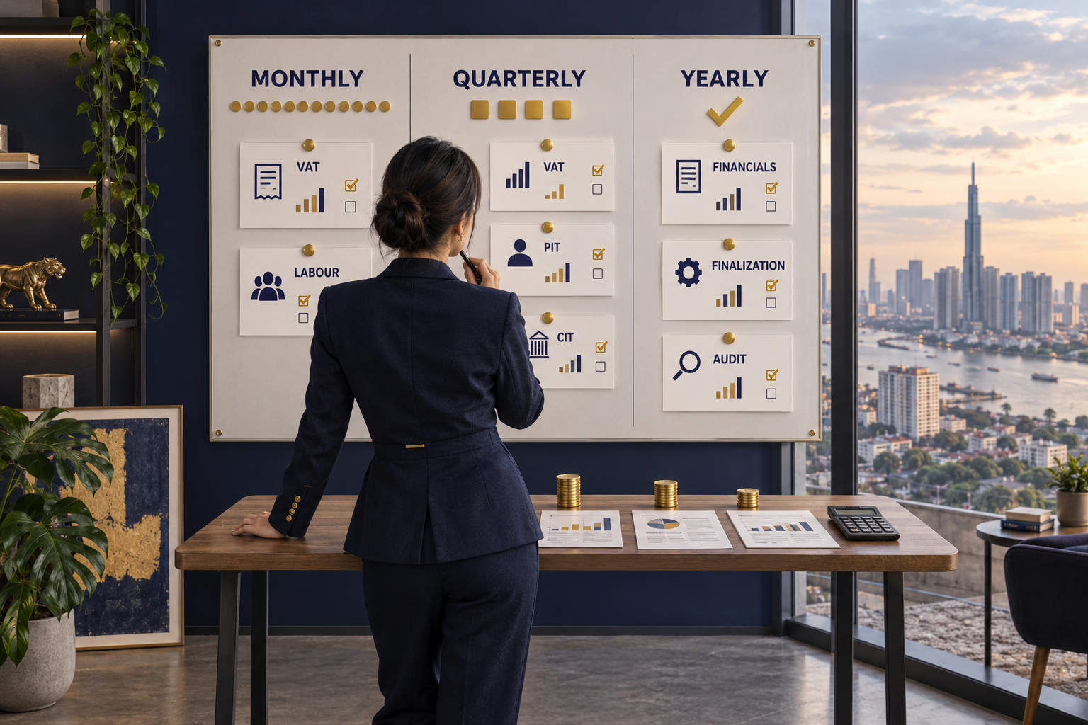 Vietnam Business Reporting Checklist 2026: Monthly, Quarterly and Annual Filing Deadlines