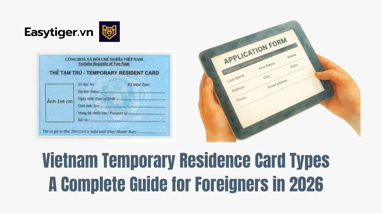 Vietnam Temporary Residence Card (TRC) Types: A Complete Guide for Foreigners in 2026