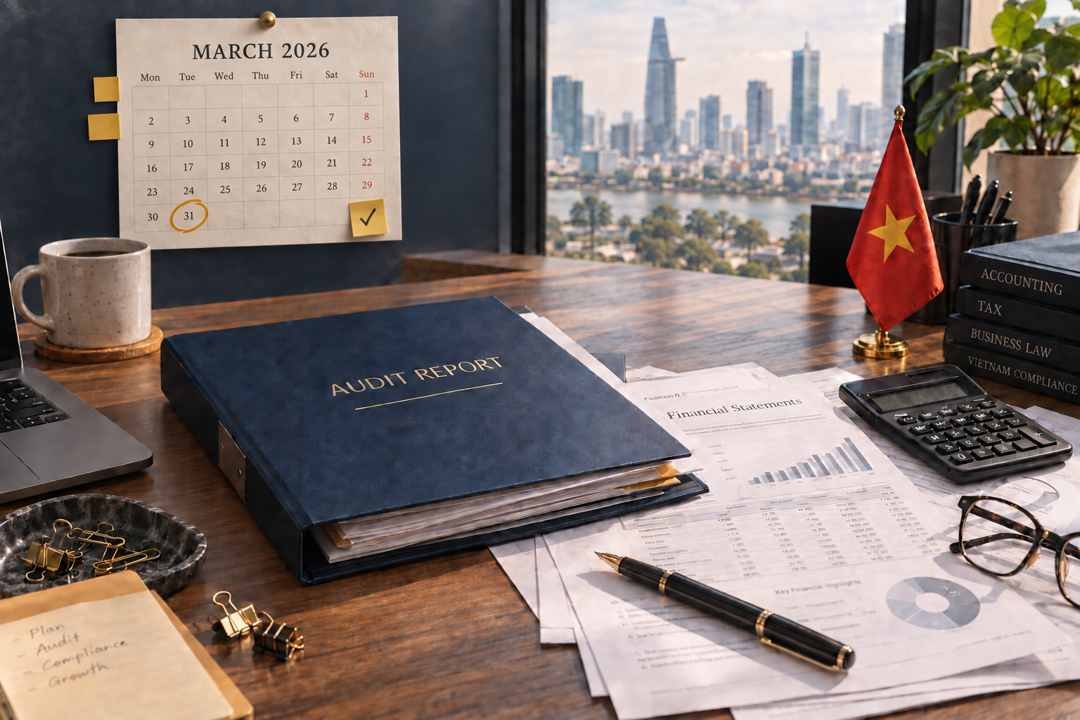 Annual Audit in Vietnam 2026: Requirements, Deadlines, Costs and Penalties for Businesses
